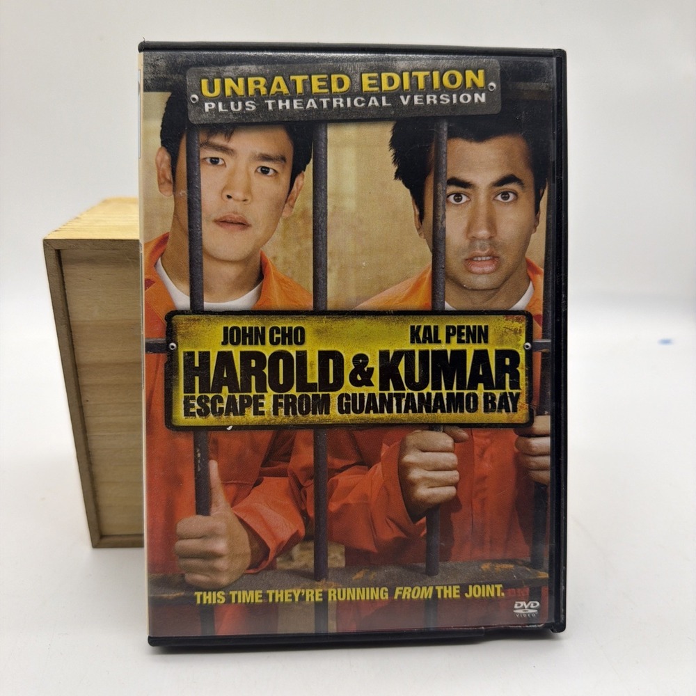 Harold‎ and Kumar Escape from Guantanamo Bay (Unrated Edition) DVDs